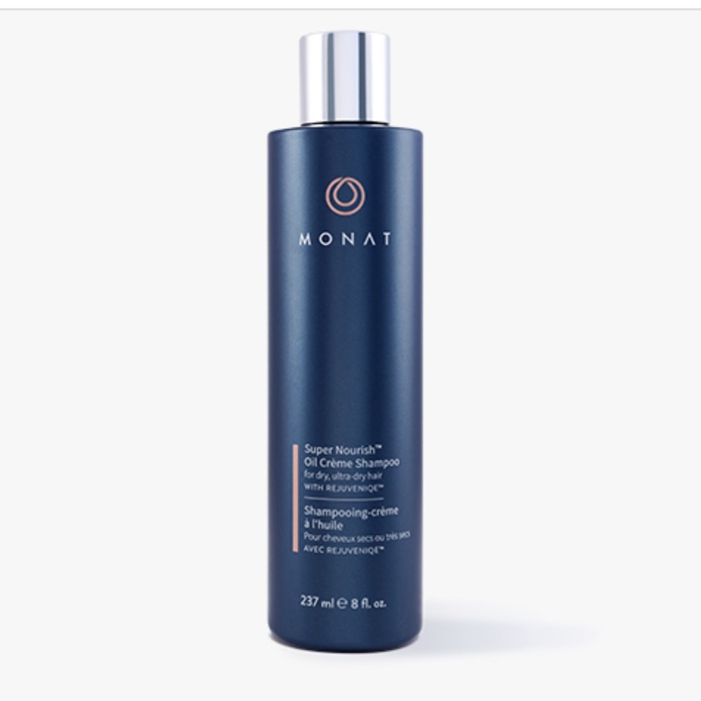 Oil nourishing shampoo infused with rejuvique oil